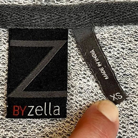 Z By Zella Gray Hooded Cardigan XS - Picture 9 of 13